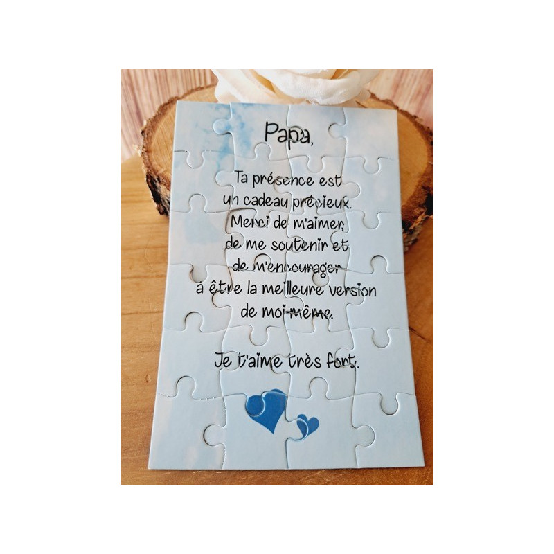 Puzzle " Papa"