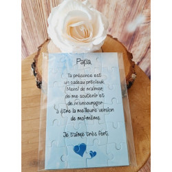Puzzle " Papa"