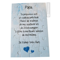 Puzzle " Papa"