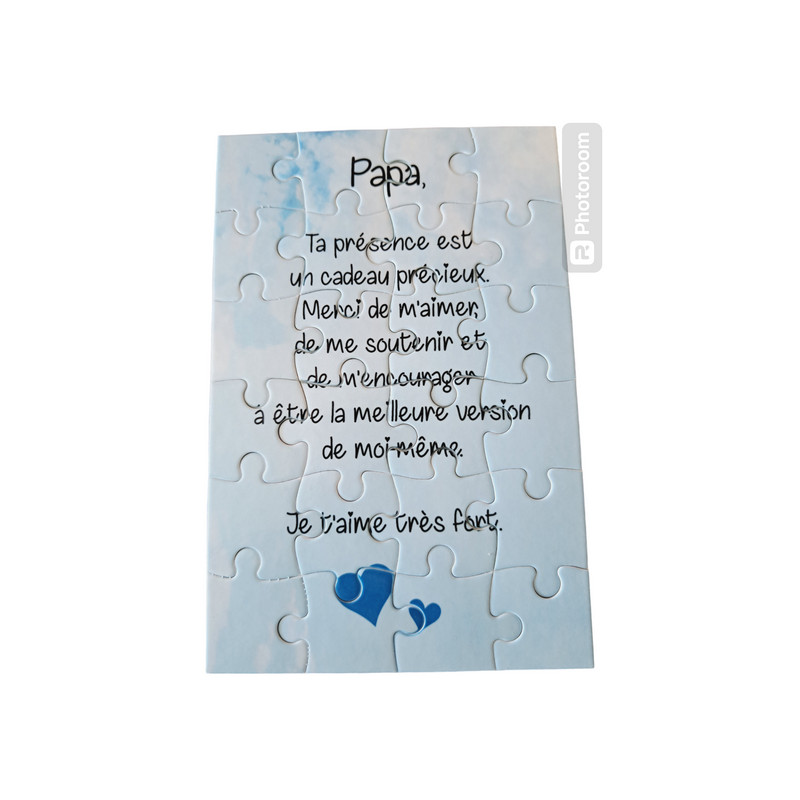 Puzzle " Papa"