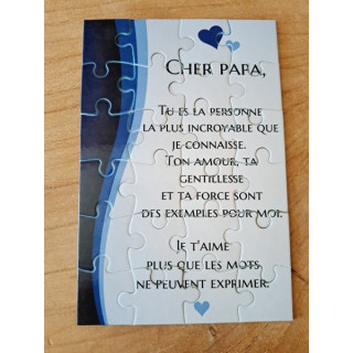 Puzzle " Papa"