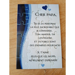 Puzzle " Papa"