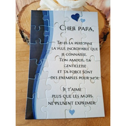 Puzzle " Papa"