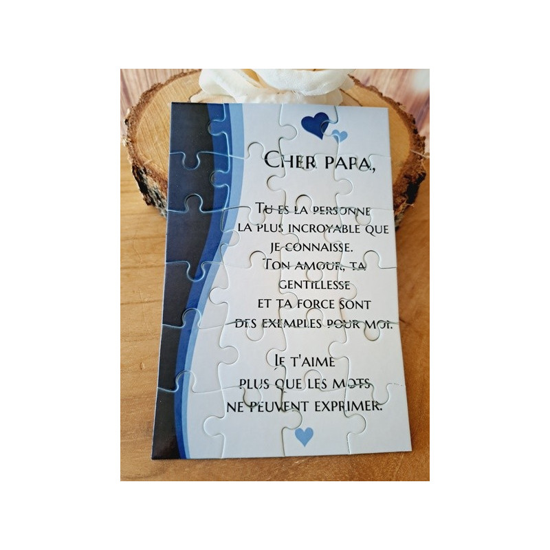 Puzzle " Papa"