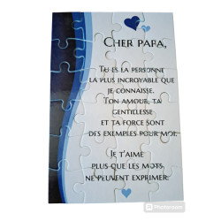 Puzzle " Papa"