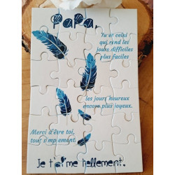 Puzzle " Papa"