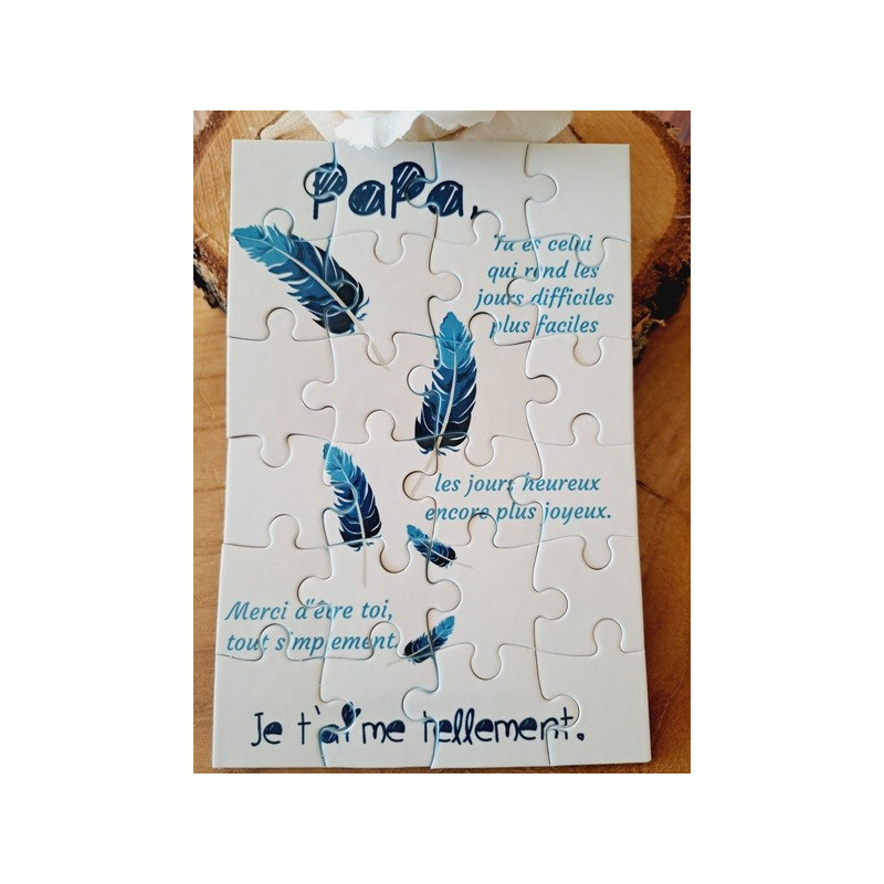 Puzzle " Papa"
