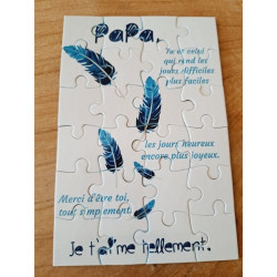 Puzzle " Papa"