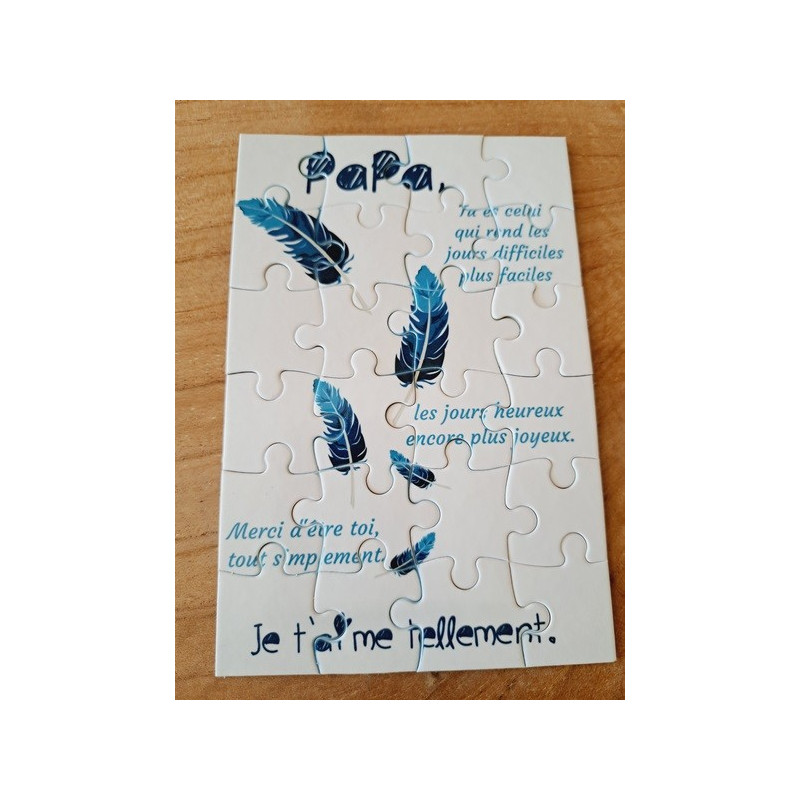 Puzzle " Papa"