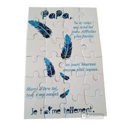 Puzzle " Papa"