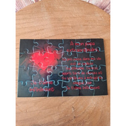 Puzzle "A mon Papa"