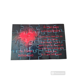 Puzzle "A mon Papa"