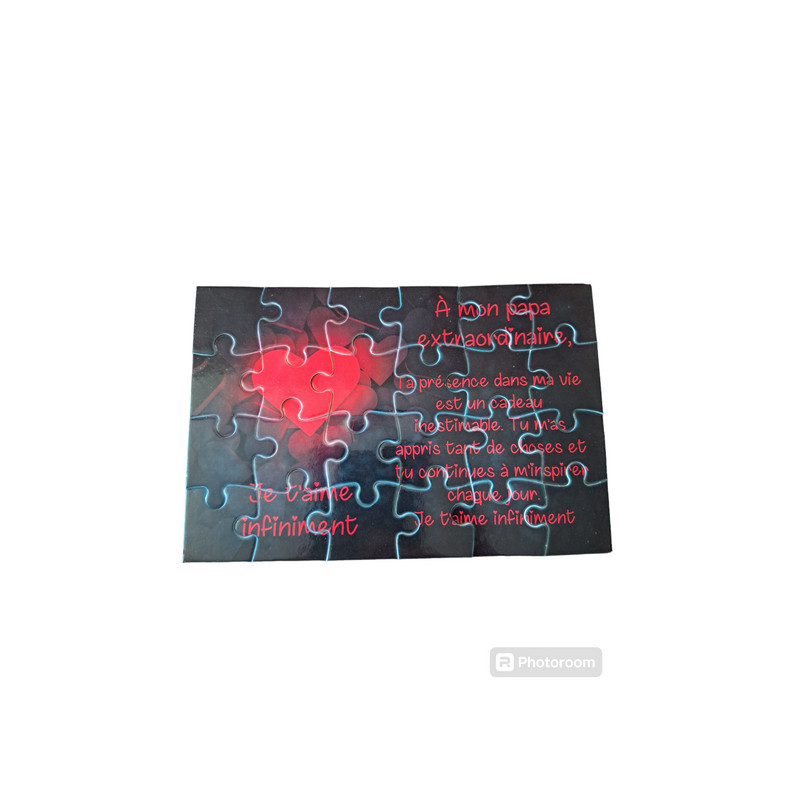 Puzzle "A mon Papa"