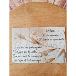 Puzzle " Papa"