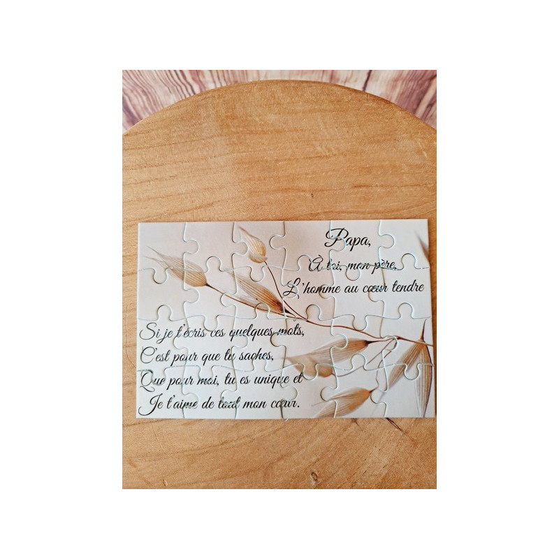 Puzzle " Papa"