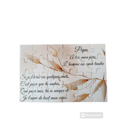 Puzzle " Papa"