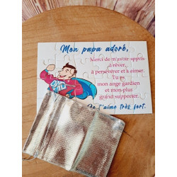 Puzzle " Mon Papa adoré"