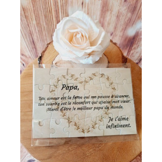 Puzzle " Papa"