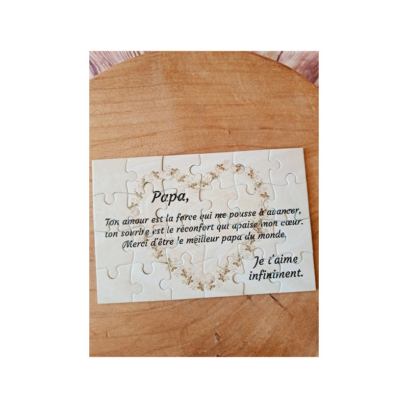 Puzzle " Papa"