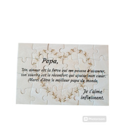 Puzzle " Papa"