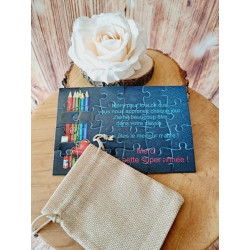 Puzzle "Merci pour cette super année " - Maître