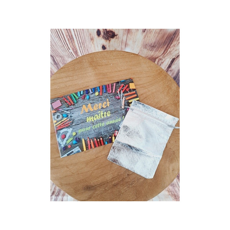 Puzzle "Merci maître pour cette année"