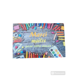Puzzle "Merci maître pour cette année"