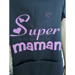 Tablier adulte "Super maman"