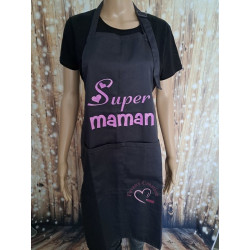 Tablier adulte "Super maman"