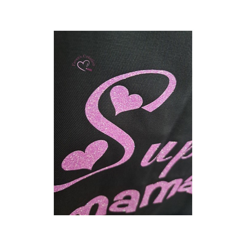Tablier adulte "Super maman"