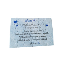 Puzzle " Mon fils"