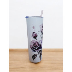Gobelet Isotherme / tumbler 20 oz (590 ml)  - Roses