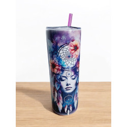 Gobelet Isotherme / tumbler 20 oz (590 ml)  - Attrape-rêves