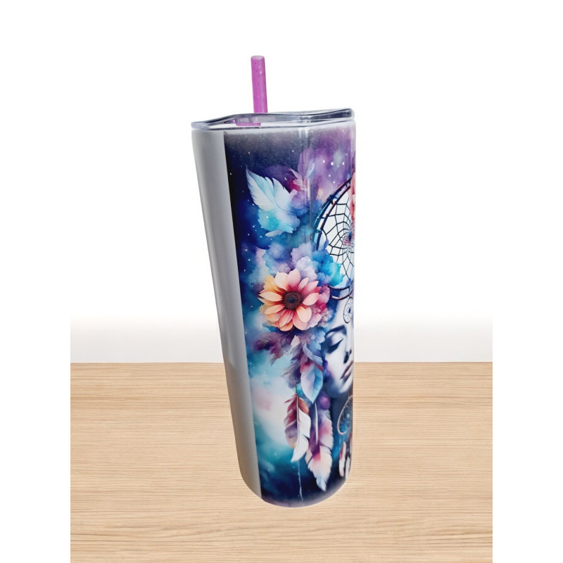 Gobelet Isotherme / tumbler 20 oz (590 ml)  - Attrape-rêves