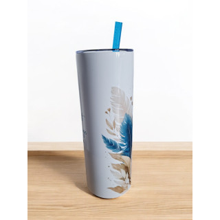 Gobelet Isotherme / tumbler 20 oz (590 ml)  - Plumes