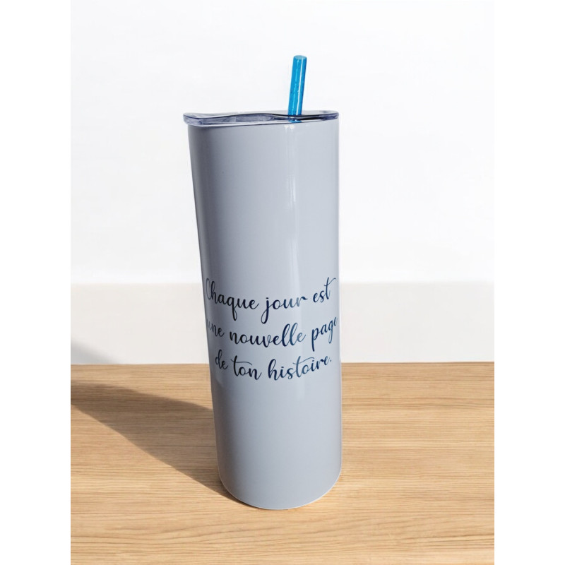 Gobelet Isotherme / tumbler 20 oz (590 ml)  - Plumes