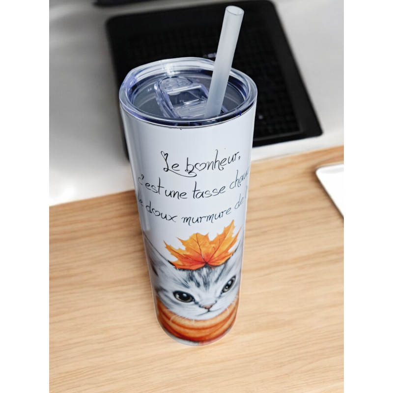 Gobelet Isotherme / tumbler 20 oz (590 ml)  - Chat
